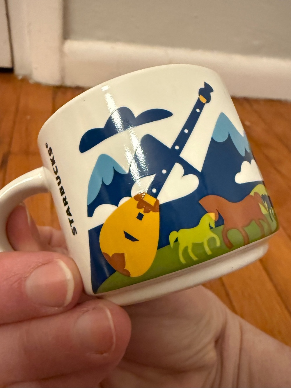 Starbucks Kazakhstan You Are Here 2 oz mug ornament - YAH - Rare! - Picture 4 of 6
